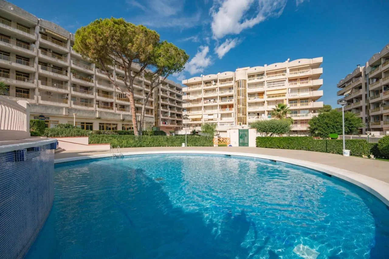Salou-Piscina-Playa Port Aventura1 Lejlighed 0*, Salou Spanien